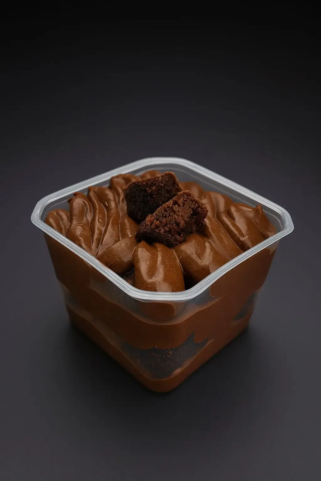 Bolo Gelado no Pote de Brownie